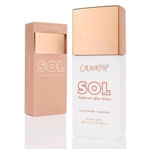 ColourPop Sol Liquid Sun Glow Drops Full Size 1oz Face & Body Blendable Bronzer